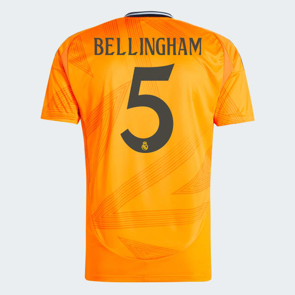 adidas Real Madrid Jude Bellingham 24/25 Away Jersey