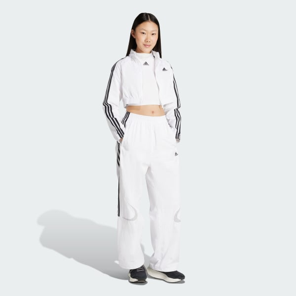 White Teamgeist Adicolor Baby Tee