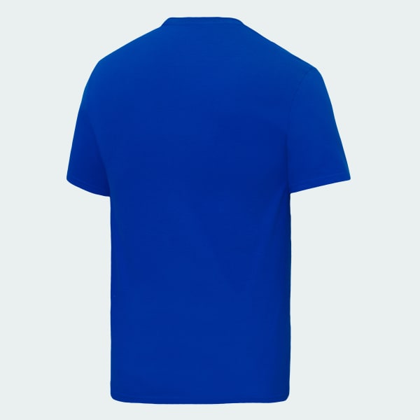 Azul Camiseta Doodle