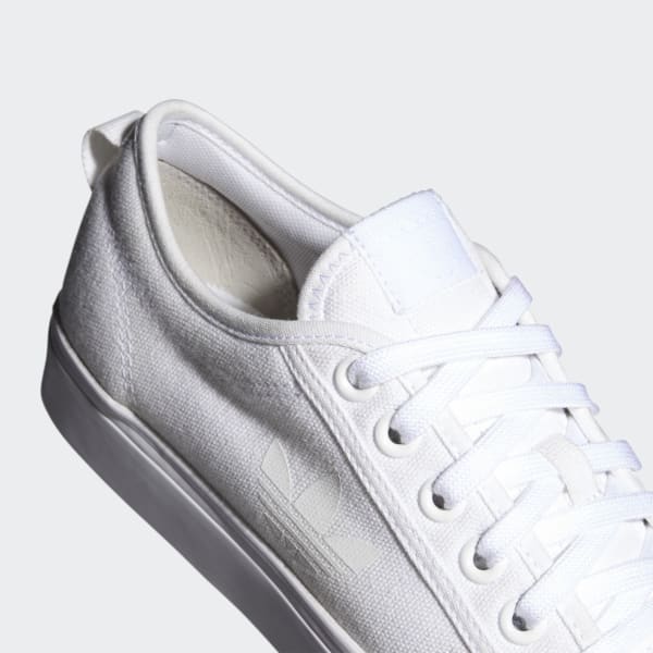 adidas Nizza Trefoil Shoes - White | GZ7291 | adidas US