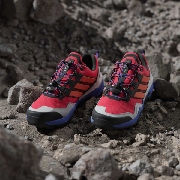 adidas Terrex Skychaser GORE-TEX Hiking Shoes - Red | Free