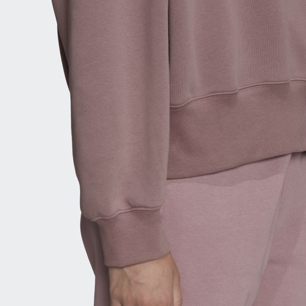 Purple Adicolor Essentials Fleece Sweatshirt