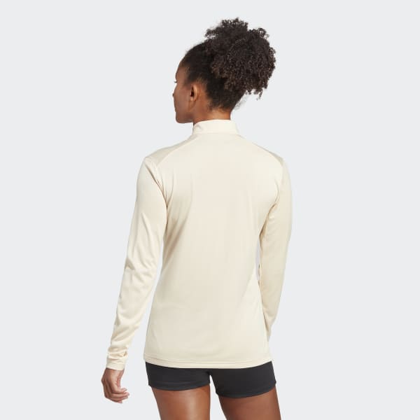 Beige Terrex Multi Half-Zip Long Sleeve T-shirt