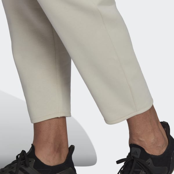 adidas Studio Lounge Fleece Pants - Beige