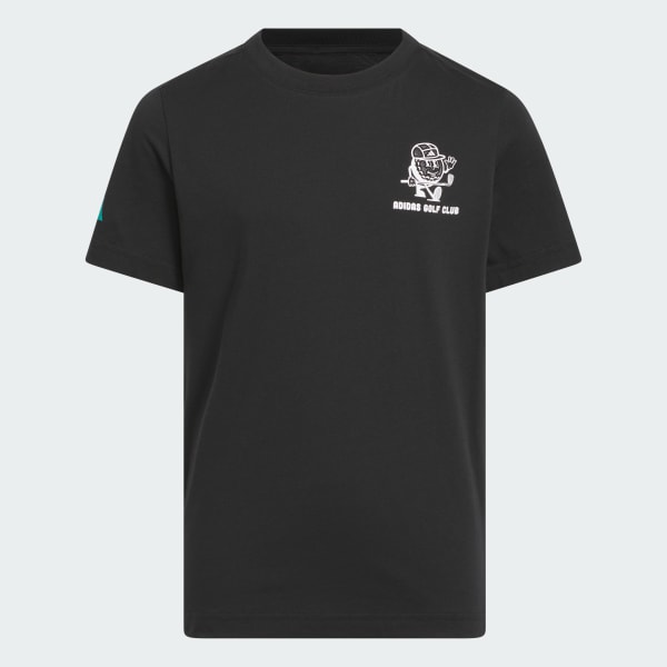 Black Graphic Tee Kids