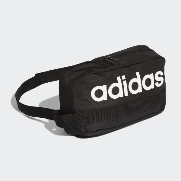 adidas Linear Core Crossbody Bag in Black and White | adidas UK