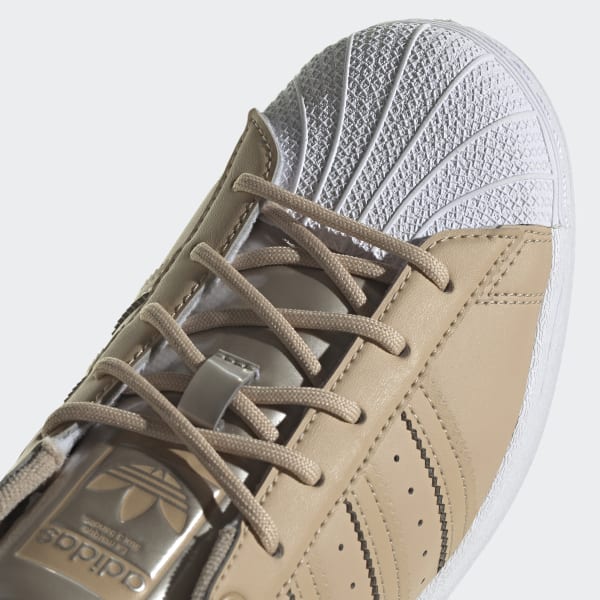 adidas Superstar Shoes - Beige, Men's Lifestyle