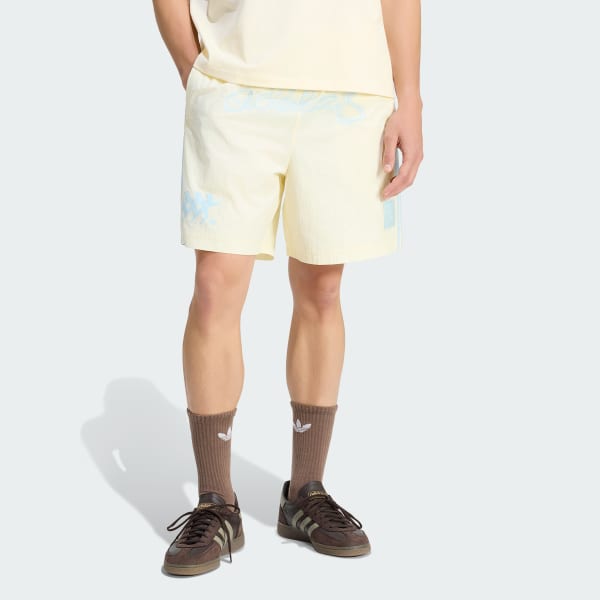 Blanco NYLON GFX SHORT