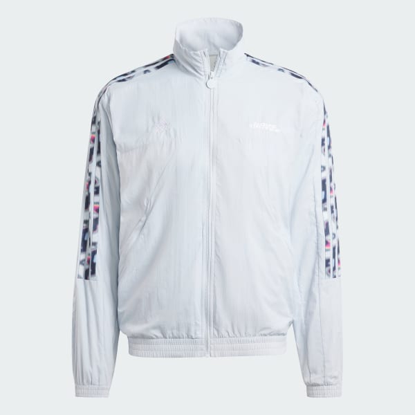 Bleu Veste de survêtement Pride Tiro