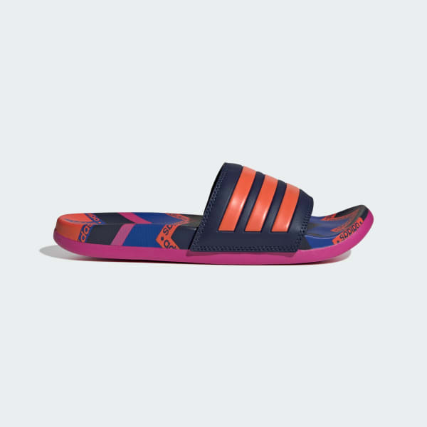 adidas Adilette Comfort Slide Sandal | Famous Footwear