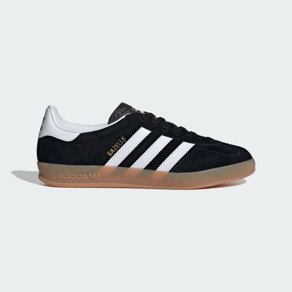 美品　adidas:GAZELLE INDOOR Tênis Gazelle Indoor - Preto adidas | adidas Brasil