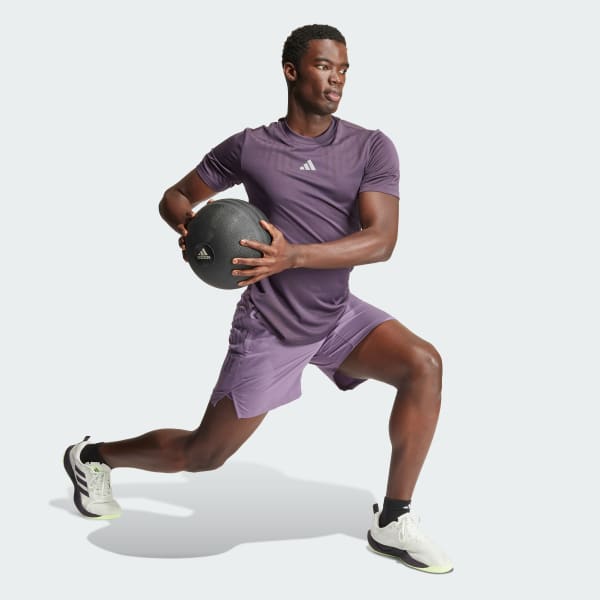 Purple HIIT Airchill Workout Tee
