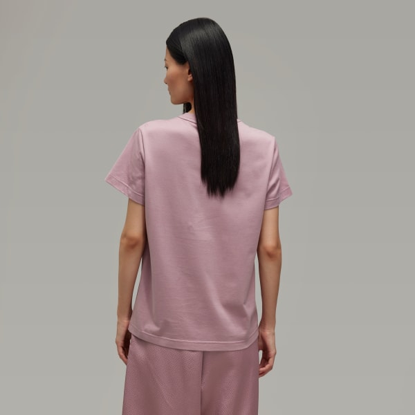 Purple Y-3 Regular Short Sleeve Tee