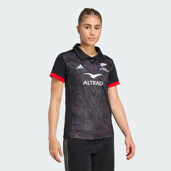 Black Māori All Blacks Home Jersey