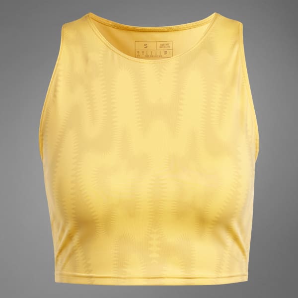 Yellow yoga top outlet