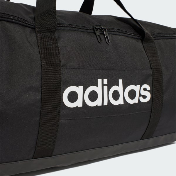 Black Linear Duffel Large