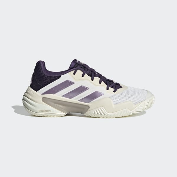 adidas Barricade 13 Tennis Sneakers - White | Free Shipping with