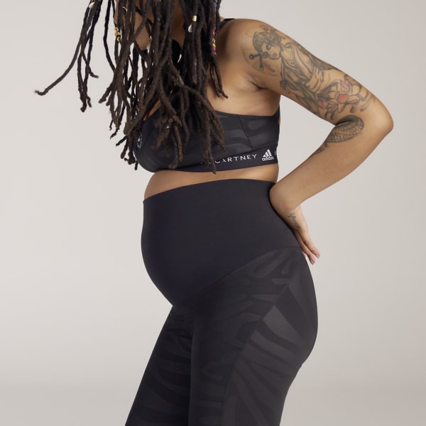 Maternity Yoga Pants Basic Black - Sexy Mama Maternity