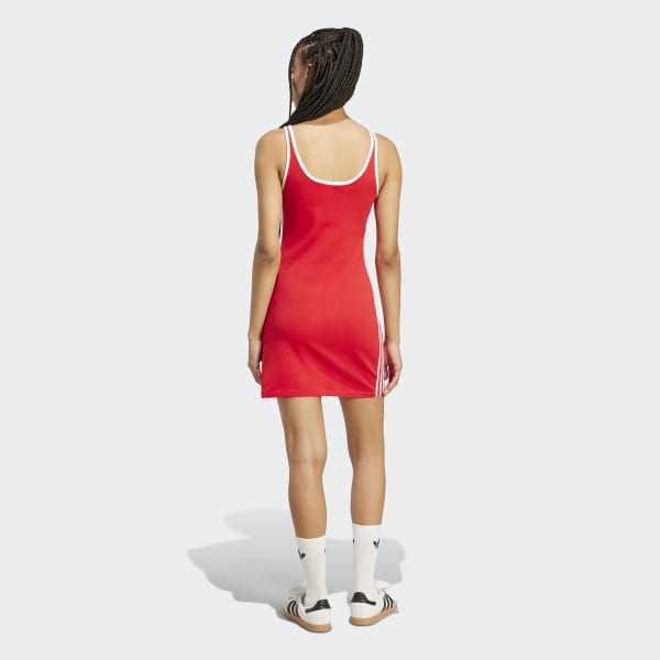 ワンピース ADIDAS ADICOLOR 3S TANK MINI DRESS TF5D0135 adidas Adicolor 3-Stripes Tank Dress Mini - Black | Free