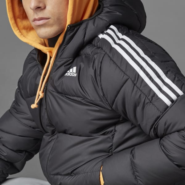 Veste Essentials Midweight Down Hooded Noir adidas adidas France