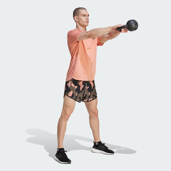 Red AEROREADY Designed for Movement Tee