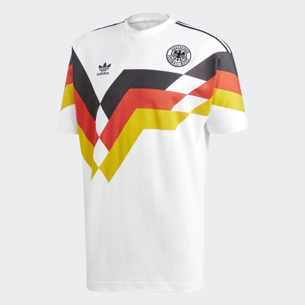 Mucho bien bueno dentro de poco calidad adidas Jersey Alemania Copa Mundial 1990 - Blanco | adidas Mexico