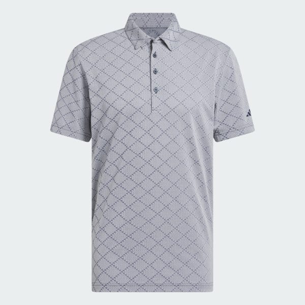 White Ultimate365 Hounds Jacquard Polo Shirt