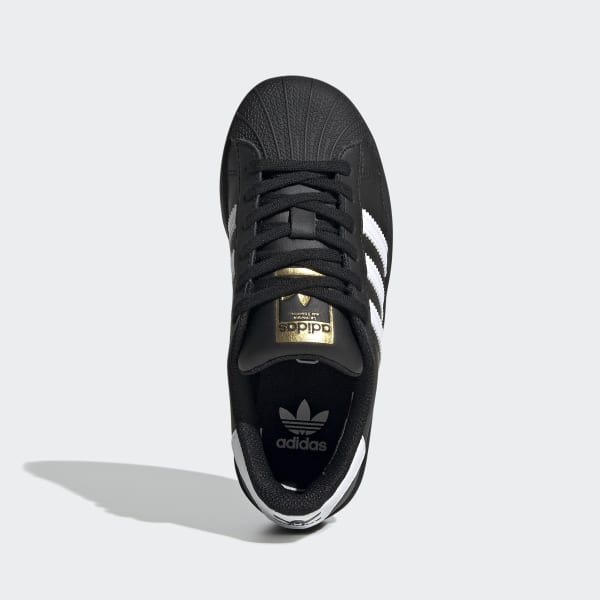 Negro Zapatillas Superstar (UNISEX)