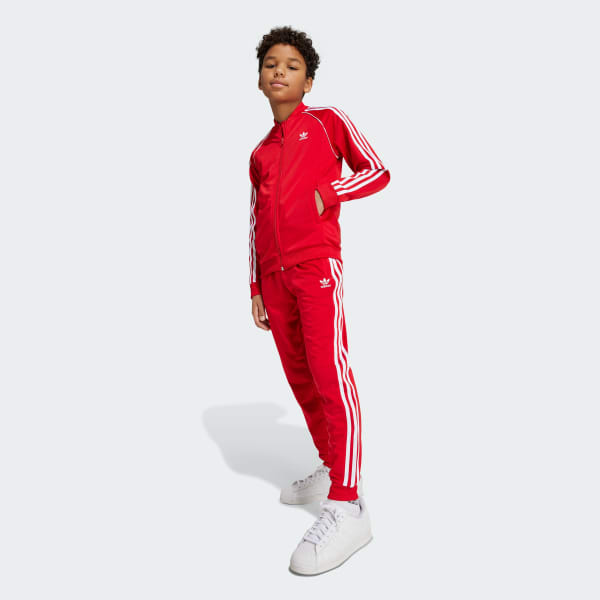 Red Adicolor SST Track Top Kids
