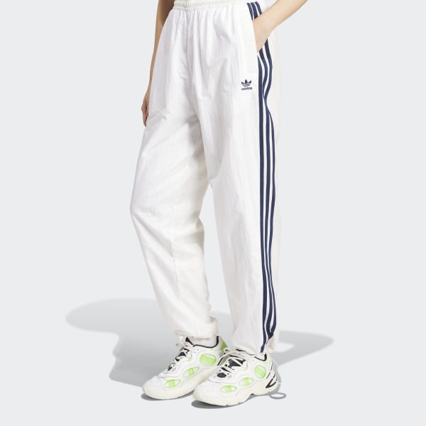 adidas Woven Balloon Pants - White | Free Shipping with