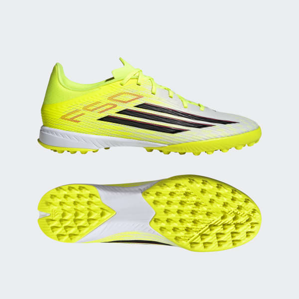 adidas F50 LEAGUE Turf Soccer Cleats - Yellow | Free Shipping with