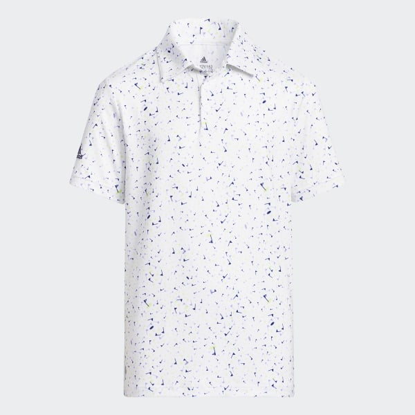 vert Polo Flag-Print