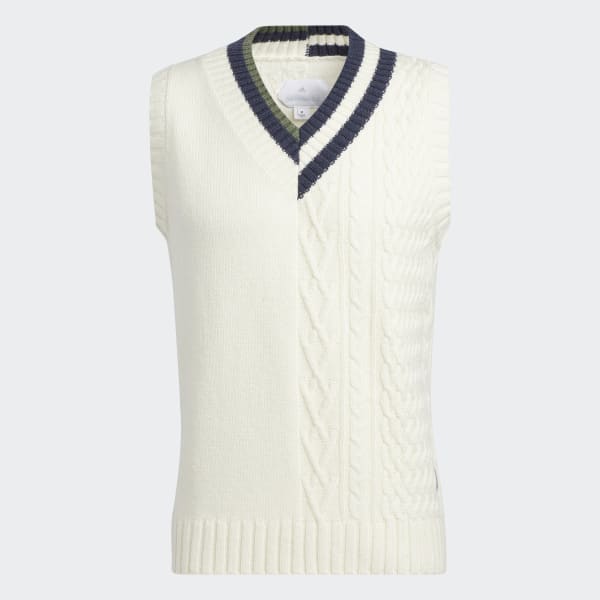 adidas Adicross Sweater Vest - White | Men's Golf | adidas US