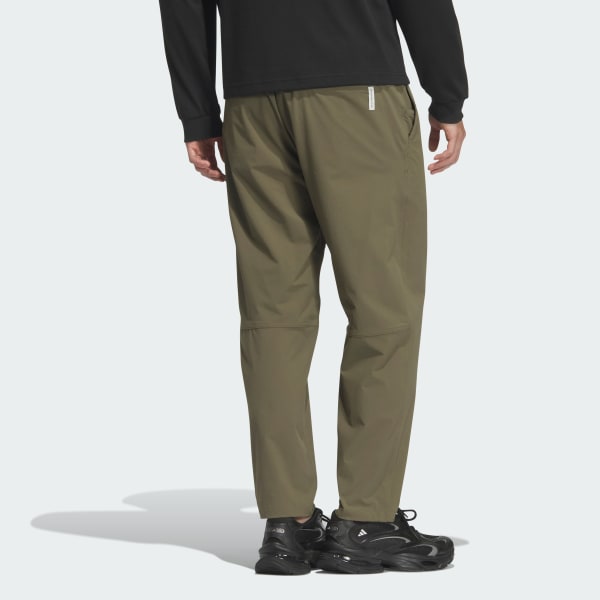 グリーン エッセンシャルズプラス レギュラーフィット ストレッチ ウーブン アンクル丈 ジョガーパンツ