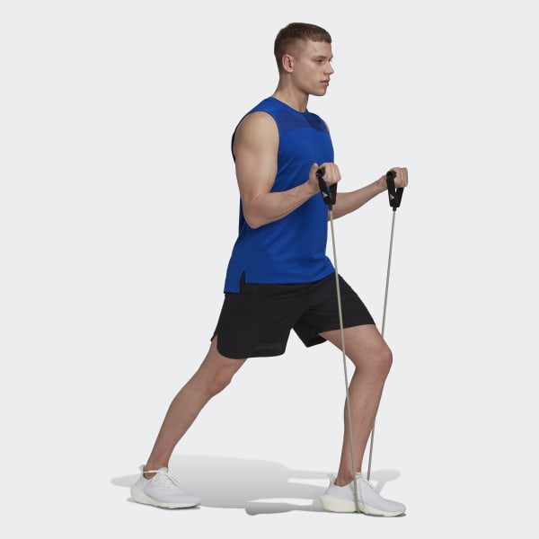 Blu Canotta Workout Front Rack Impact VT432