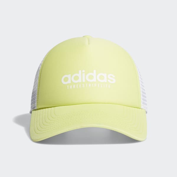 yellow adidas baseball cap