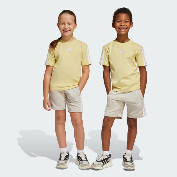 สีเหลือง เสื้อยืดเด็ก Essentials