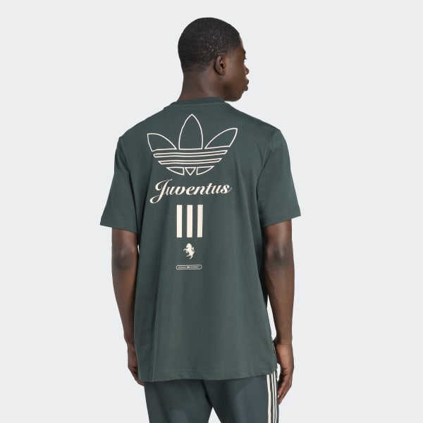 adidas Juventus Terrace Icons Graphic Tee - Green | Free