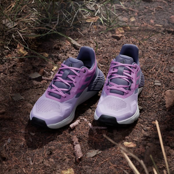 Violeta Zapatilla Terrex Soulstride RAIN.RDY Trail Running