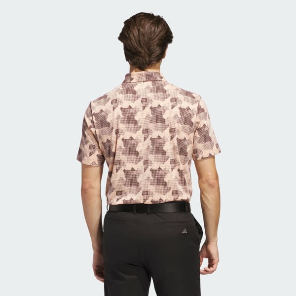 Pink Go-To Printed Polo Shirt
