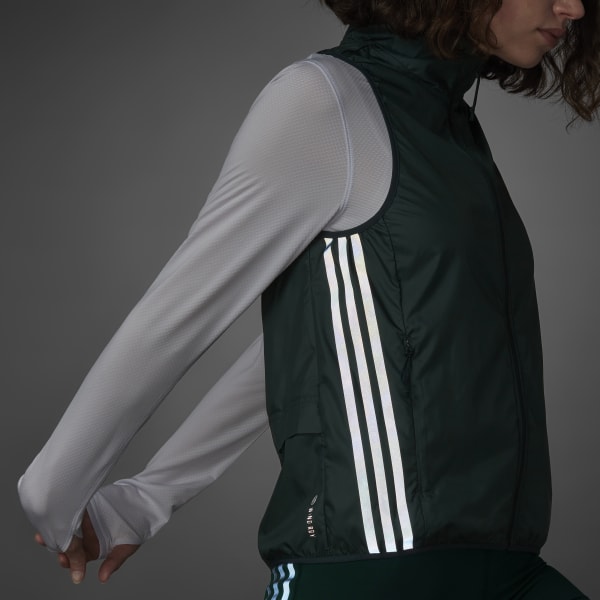Gronn Run Icon 3-Stripes Running Wind Vest