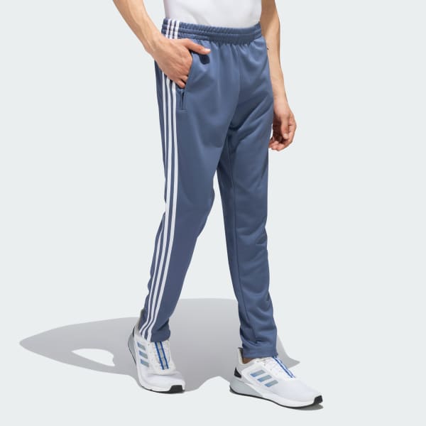 Blue 3 Stripes Training Track Pants