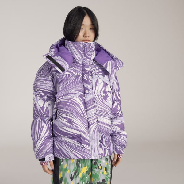 Vit adidas by Stella McCartney Padded Printed Winter Jacket