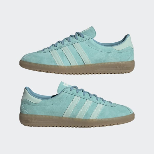 靴 adidas ORIGINALS BERMUDA Adidas Originals BRMD Bermuda Mineral Green Sneakers Women's