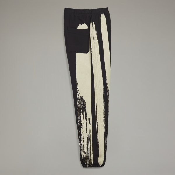 Black Y-3 Logo French Terry Pants