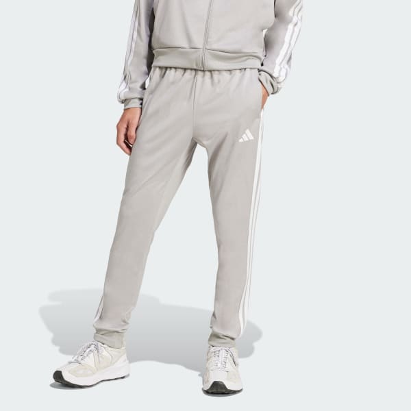 Grey Mélange Tricot Track Pants