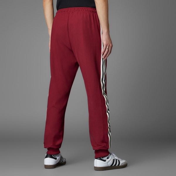 Burgundy Ajax Amsterdam Anniversary Track Pants