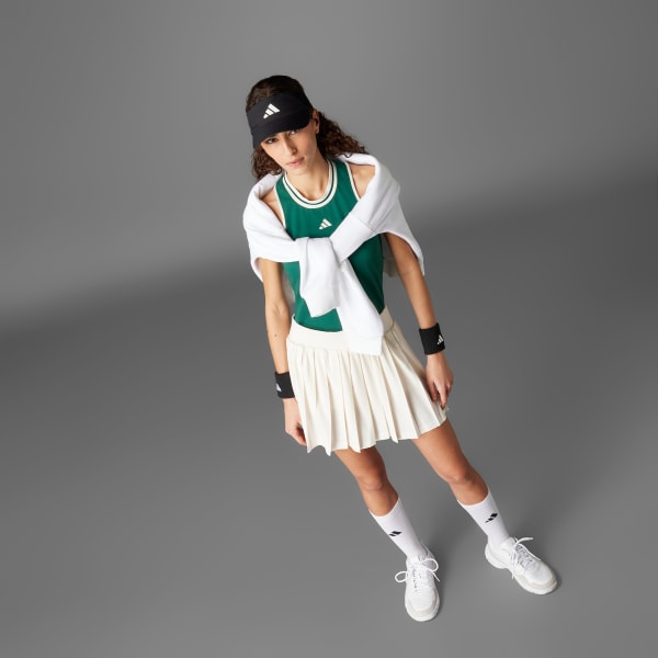 Verde Canotta da tennis adidas Heritage Classic