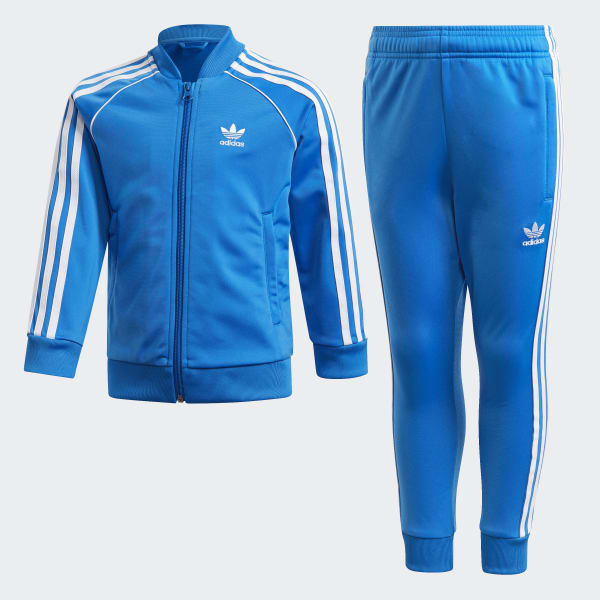 blue adidas sweat suit