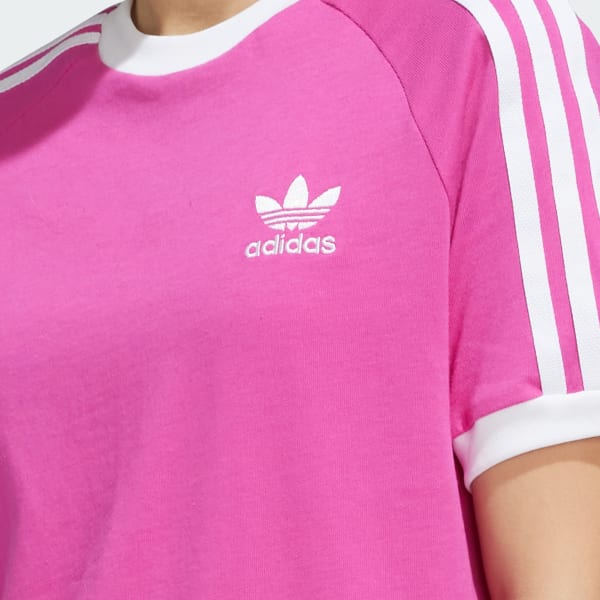 adidas Adicolor 3-Stripes Tee Kids - Pink | Free Shipping